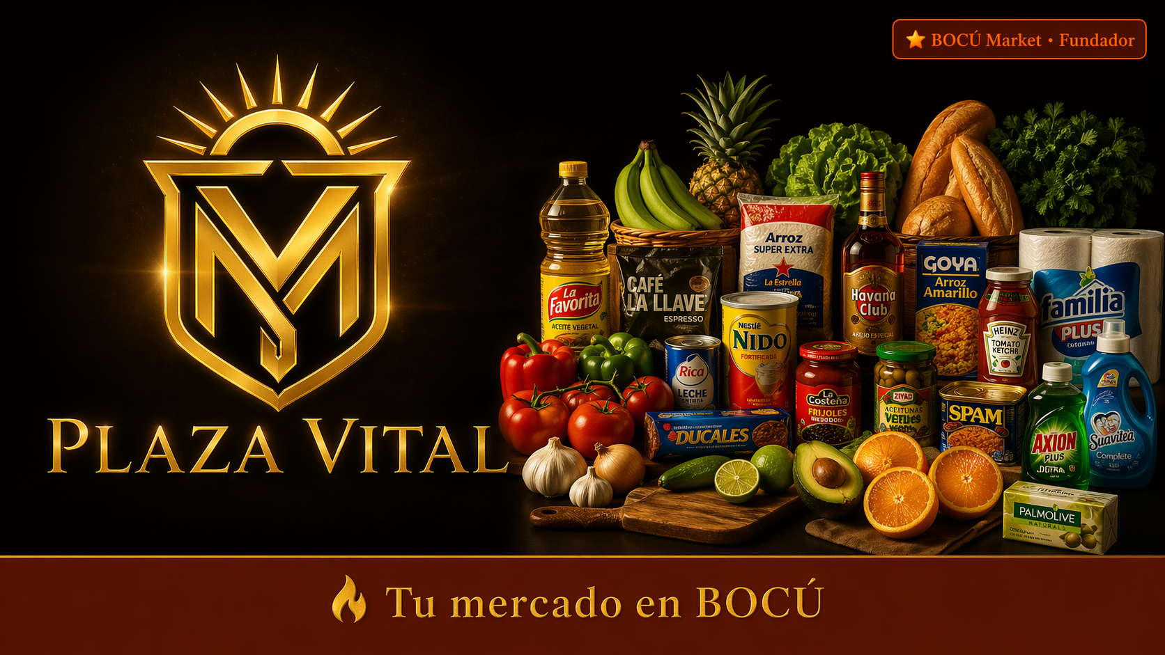 Plaza Vital Market en BOCÚ